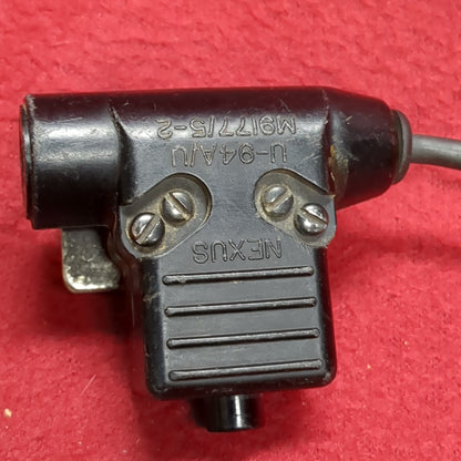 MSA Nexus Push to Talk PTT M9177/5-2 U-94A/U MSA PRC Good Condition (fc04-JAN03)