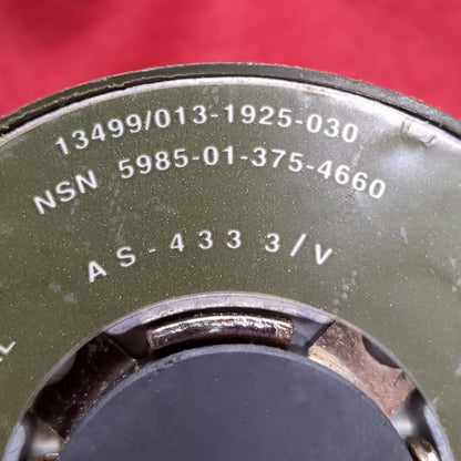 AS-4333/V PLGRDAGR (GPS) Remote Antenna, NSN 5985-01-375-4660 (fc04-JAN14)