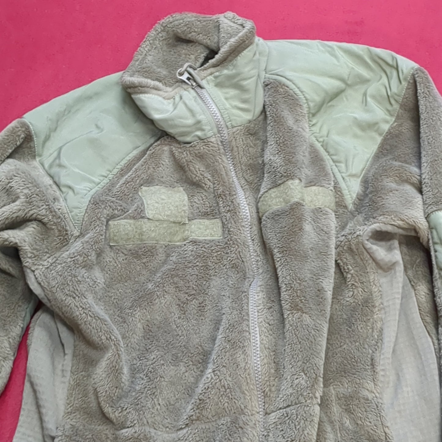 US Army *Damaged* Coyote Gen III Level 3 Fleece Jacket Good Condition *FL1-MAR49*