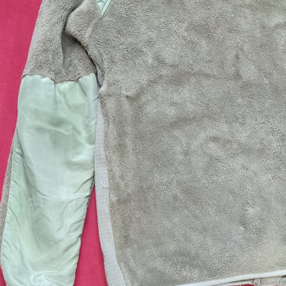 US Army Large Regular Coyote Gen III Level 3 Fleece Jacket Good Condition (BA06-MAR48)