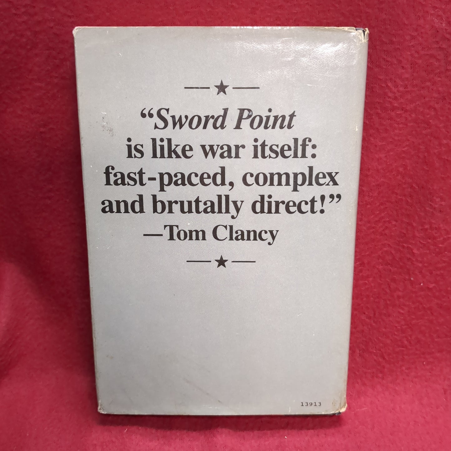 BOOK  -SWORD POINT, NOVEL BY HAROLD COYLE  1989  (BOX41)