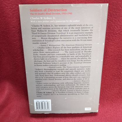 BOOK   SOLDIERS OF DESTRUCTION  SS DEATH'S HEAD DIV. '33-'45  (BOX41)