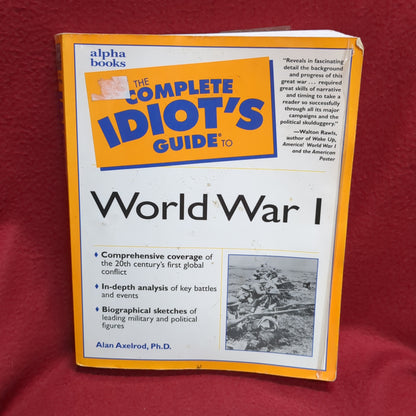 BOOK      COMPLETE IDIOT'S GUIDE TO WORLD WAR ONE  (BOX42)