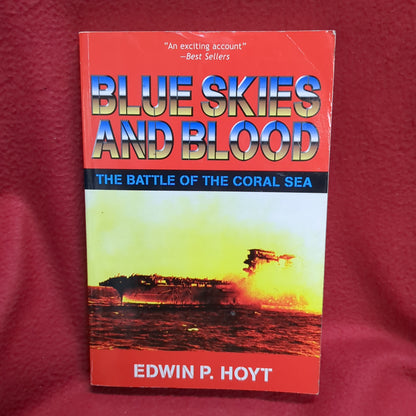 BOOK    BLUE SKIES AND BLOOD: THE BATTLE OF THE CORAL SEA  (BOX42)
