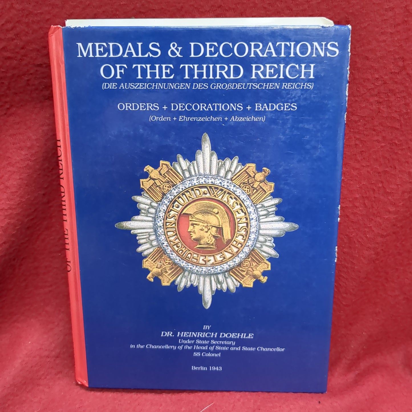 BOOK   MEDALS & DECORATIONS OF THE THIRD REICH (BOX42)