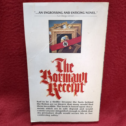 BOOK    THE BORMANN RECEIPT BY MADELAINE DUKE   (BOX42)