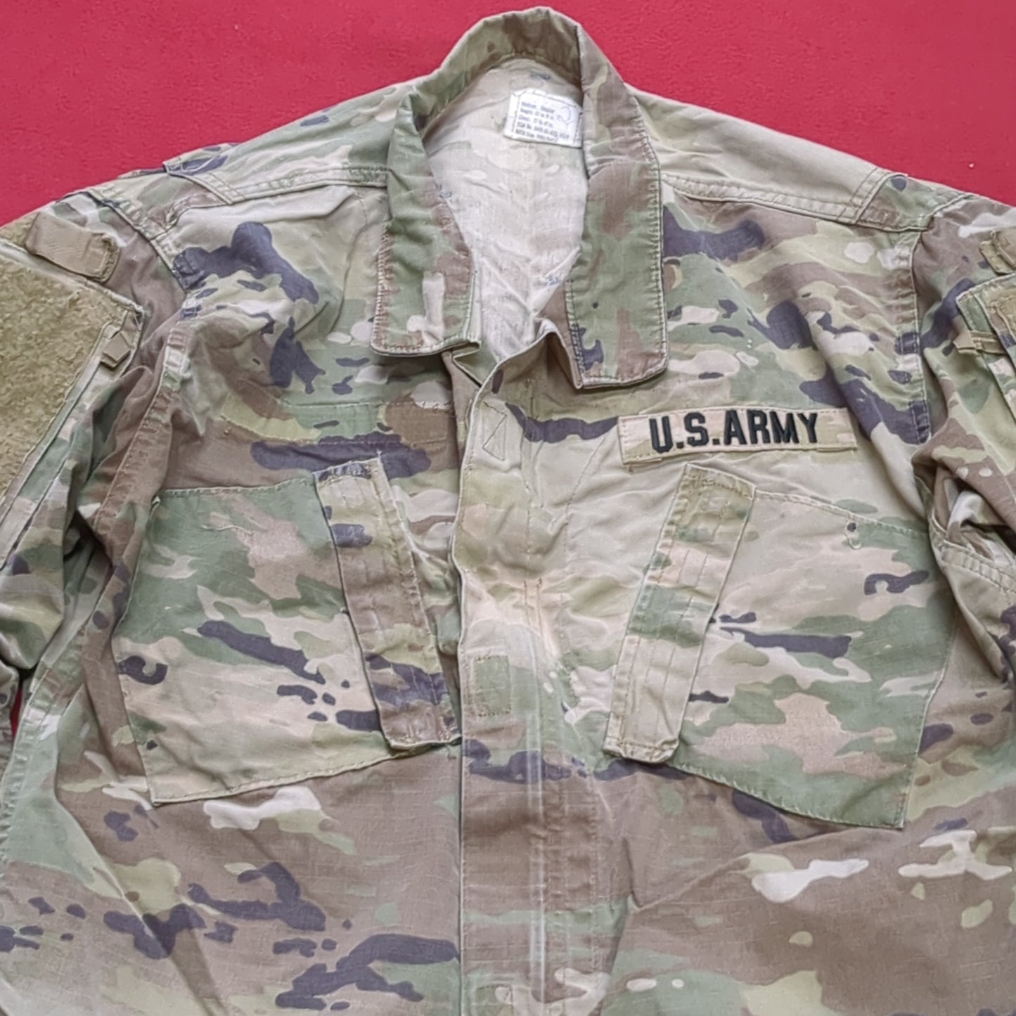 US Army MEDIUM REGULAR Traditional OCP Uniform Top Air Force Used  (ec13-JAN73)