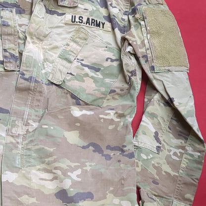 US Army MEDIUM REGULAR Traditional OCP Uniform Top Air Force Used  (ec13-JAN73)