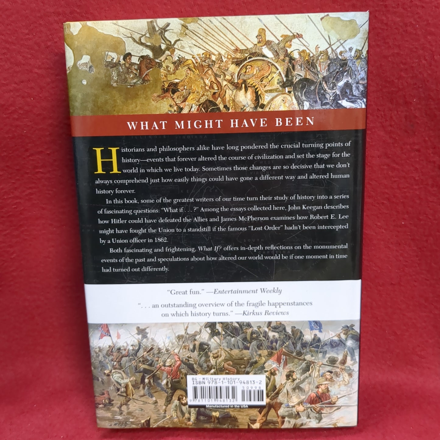 BOOK      WHAT IF? WORLD MILITARY HISTORIAN PREDICT WHAT MIGHT HAVE BEEN (BOX45)