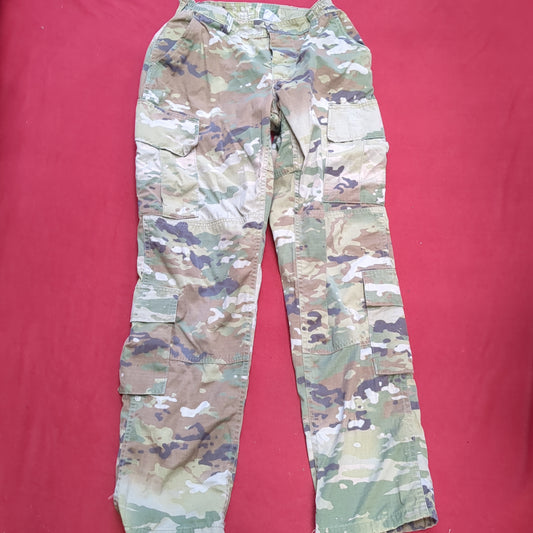 US Army Female Traditional OCP Pants 28 Long Used (ea06-JAN81)