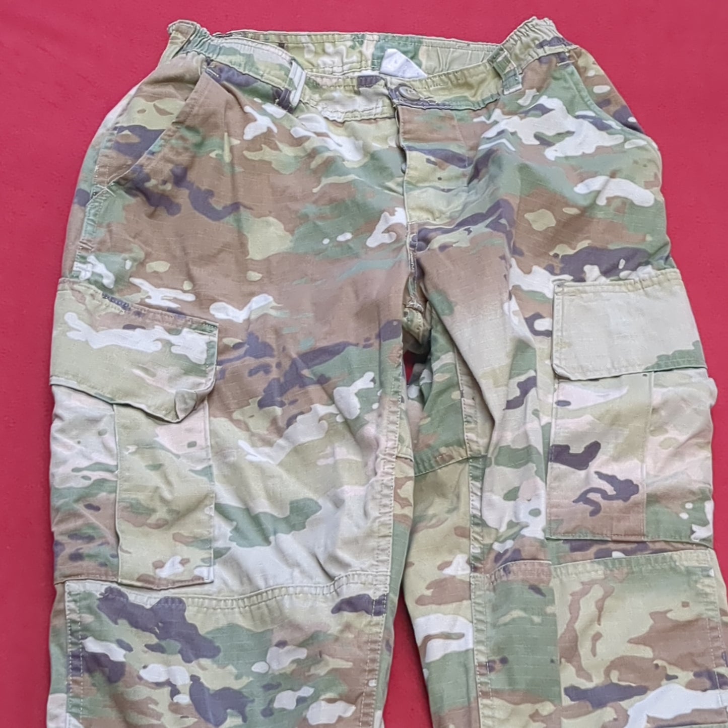 US Army Female Traditional OCP Pants 28 Long Used (ea06-JAN81)