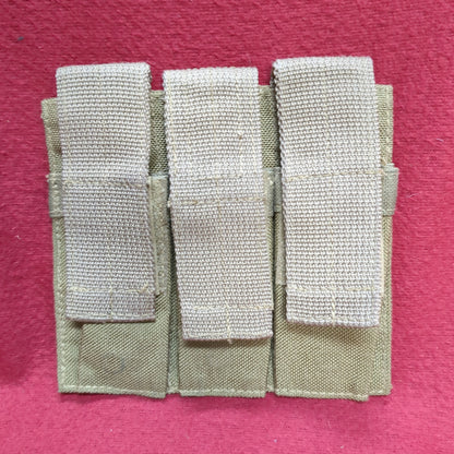 Tactical Operators T.O.P. Products Single three Mag Pouch 9mm Good Condition (ca07-JAN83)
