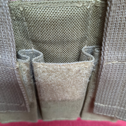 Tactical Operators T.O.P. Products Single three Mag Pouch 9mm Good Condition (ca07-JAN83)