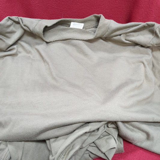 * Lot Of 3 * Coyote/Brown Short Sleeve Medium Uniform Undershirt Used (aa16-JAN84)