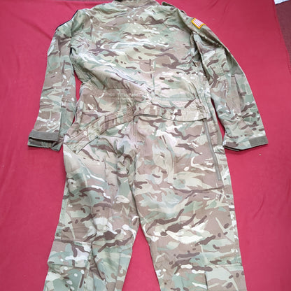 British Army MTP AFV Coveralls Crewman Exercise Training Boilersuit Excellent Condition (ea05-JAN95)