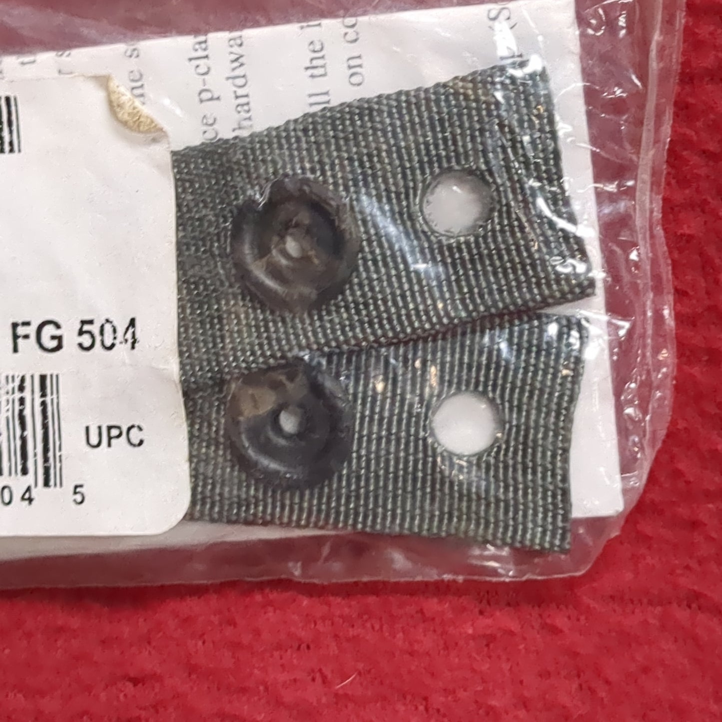NOS US Army ACH Eyewear Retention Straps (hp-JAN111)