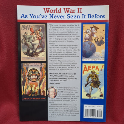 BOOK    PROPAGANDA POSTCARDS OF WW2  (BOX47)
