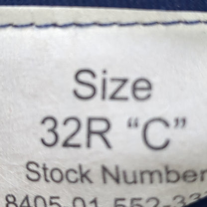 US Army ASU 32 Regular "C" Enlisted Unstriped Pants Trouser Dress Blue Excellent Condition (BA08-JAN131)