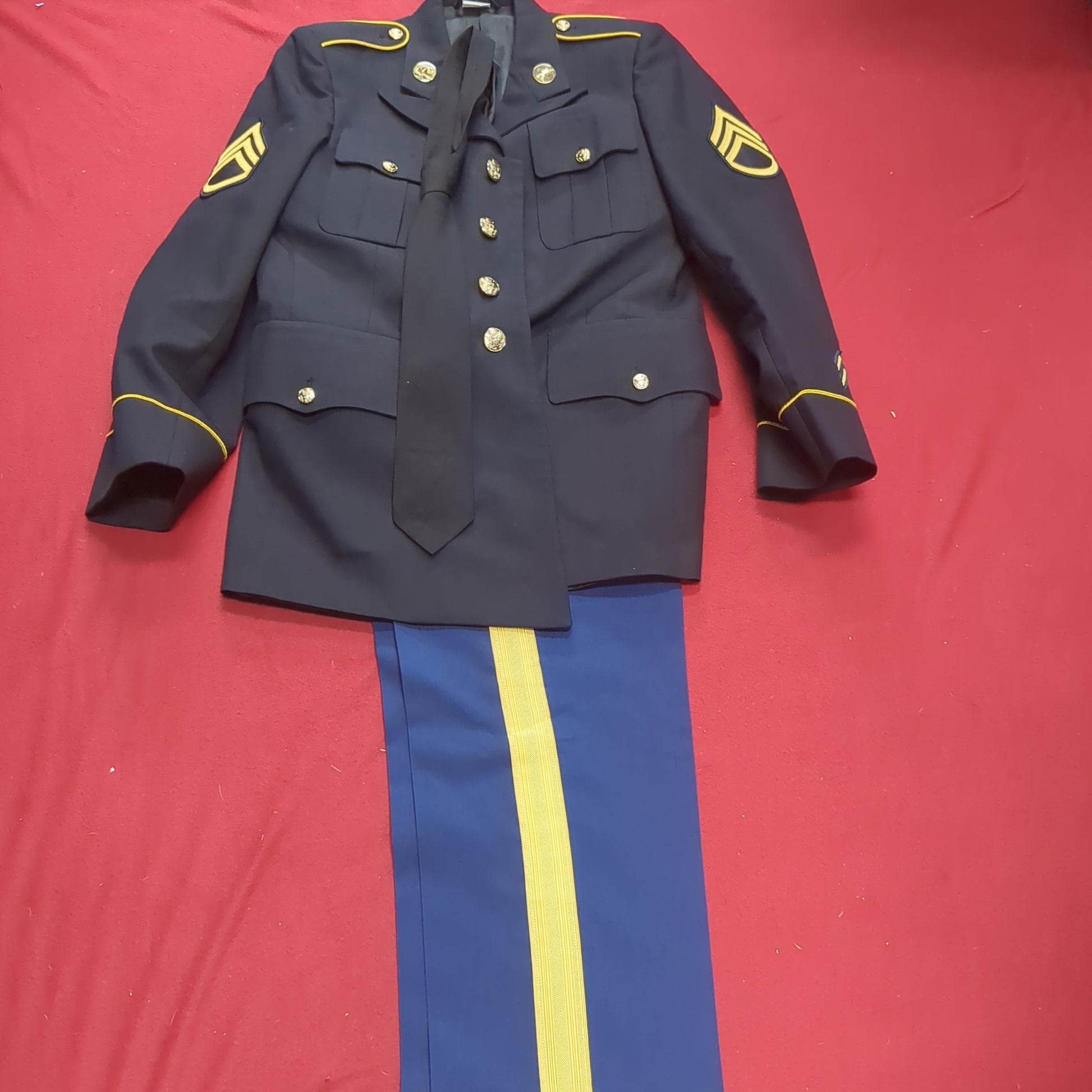 US Army ASU Men's 33S Top / 30S "C" Bottoms Enlisted Set Dress Blue Go Gibsons Tactical Tavern US Army ASU Men's 33S Top / 30S "C" Bottoms Enlisted Set Dress Blue Go Gibsons Tactical Tavern