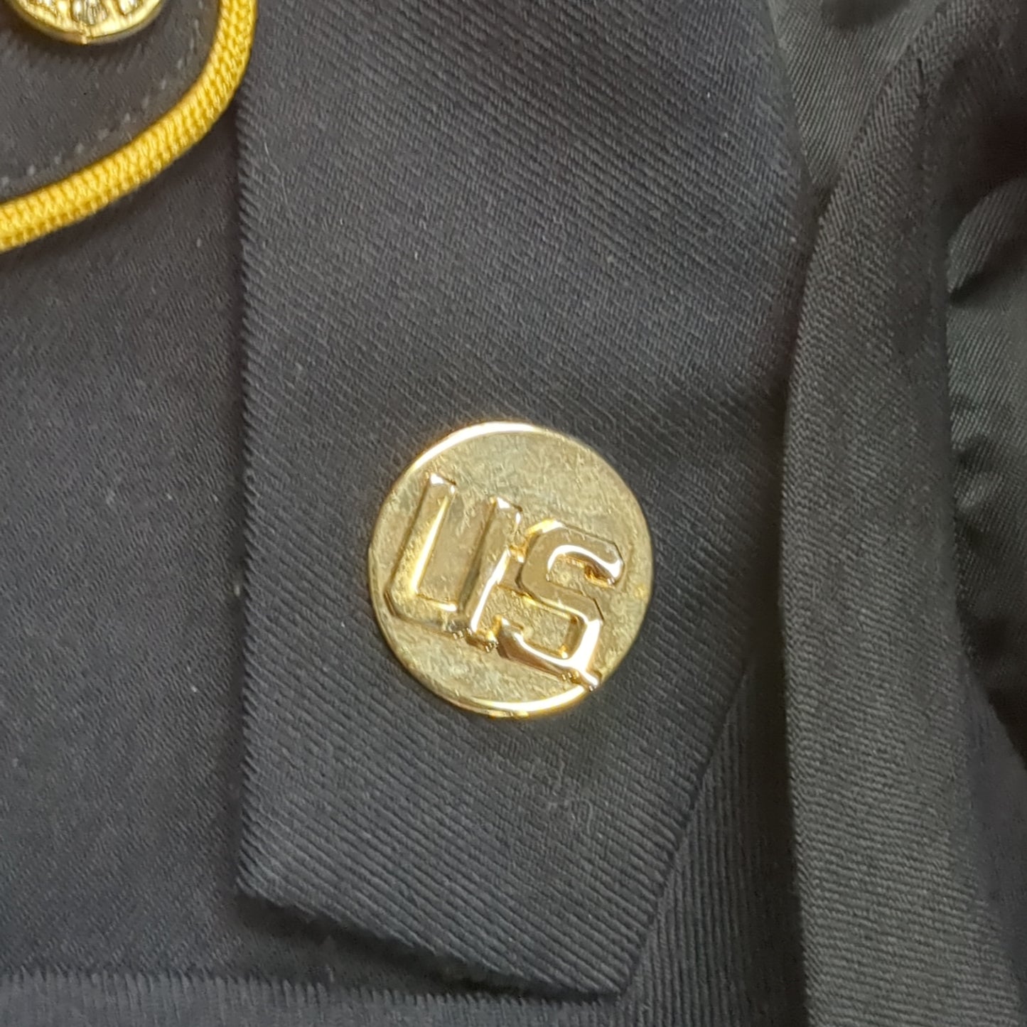 US Army ASU Men's 33S Top / 30S "C" Bottoms Enlisted Set Dress Blue Good Condition (asu-JAN145)