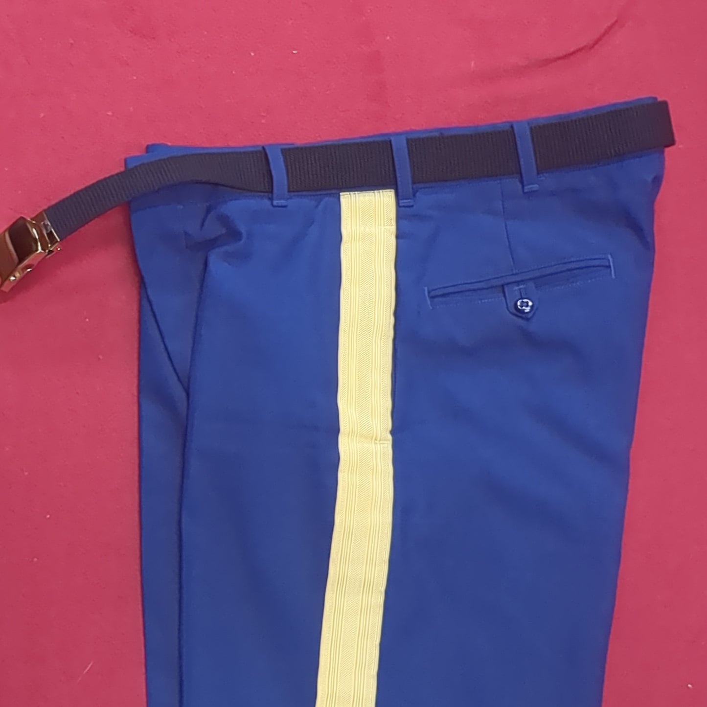 US Army ASU Men's 33S Top / 30S "C" Bottoms Enlisted Set Dress Blue Good Condition (asu-JAN145)