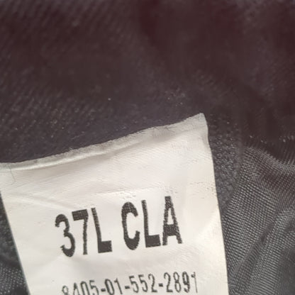 US Army ASU Men's 37L   Enlisted TOP Dress Blue Good Condition (asu-JAN147)