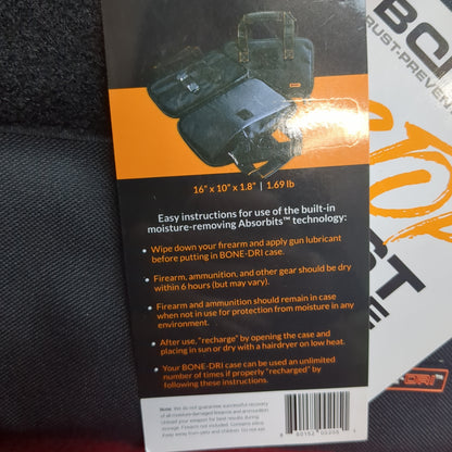 NWT Bone-Dri RUST PREVENTION Weapons 2.0 CASE (aa03-JAN158)