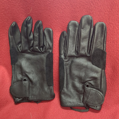 US Army Medium Light Duty Utility Combat Black Gloves Used (hp-JAN160)