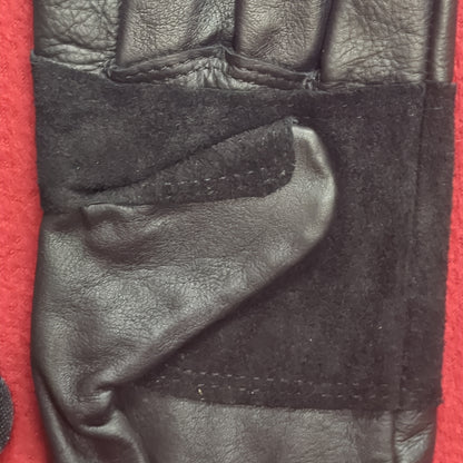 US Army Medium Light Duty Utility Combat Black Gloves Used (hp-JAN160)