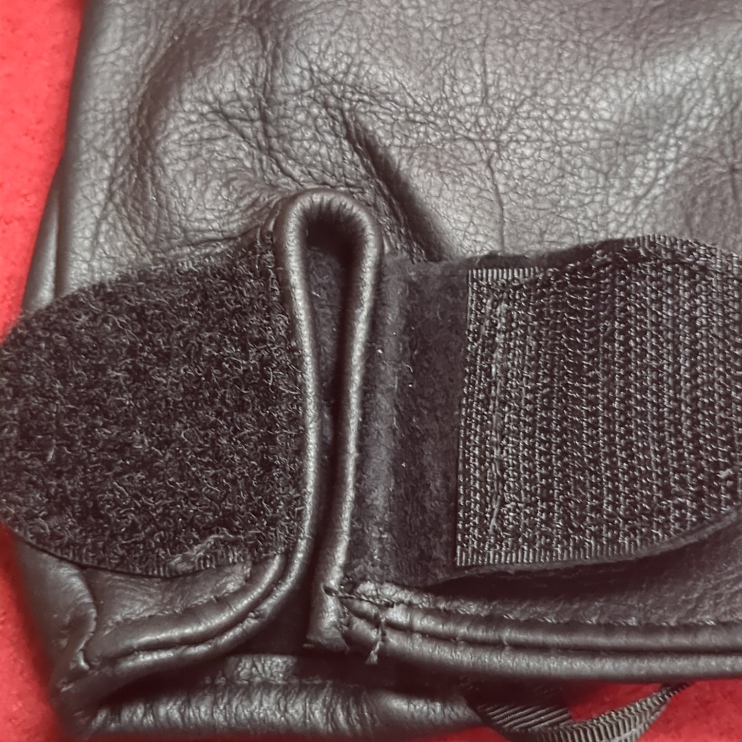 US Army Medium Light Duty Utility Combat Black Gloves Used (hp-JAN160)