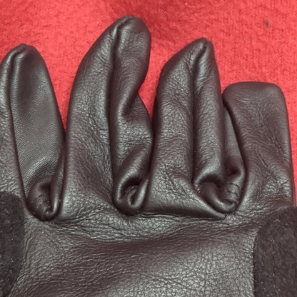 US Army Medium Light Duty Utility Combat Black Gloves Used (hp-JAN160)