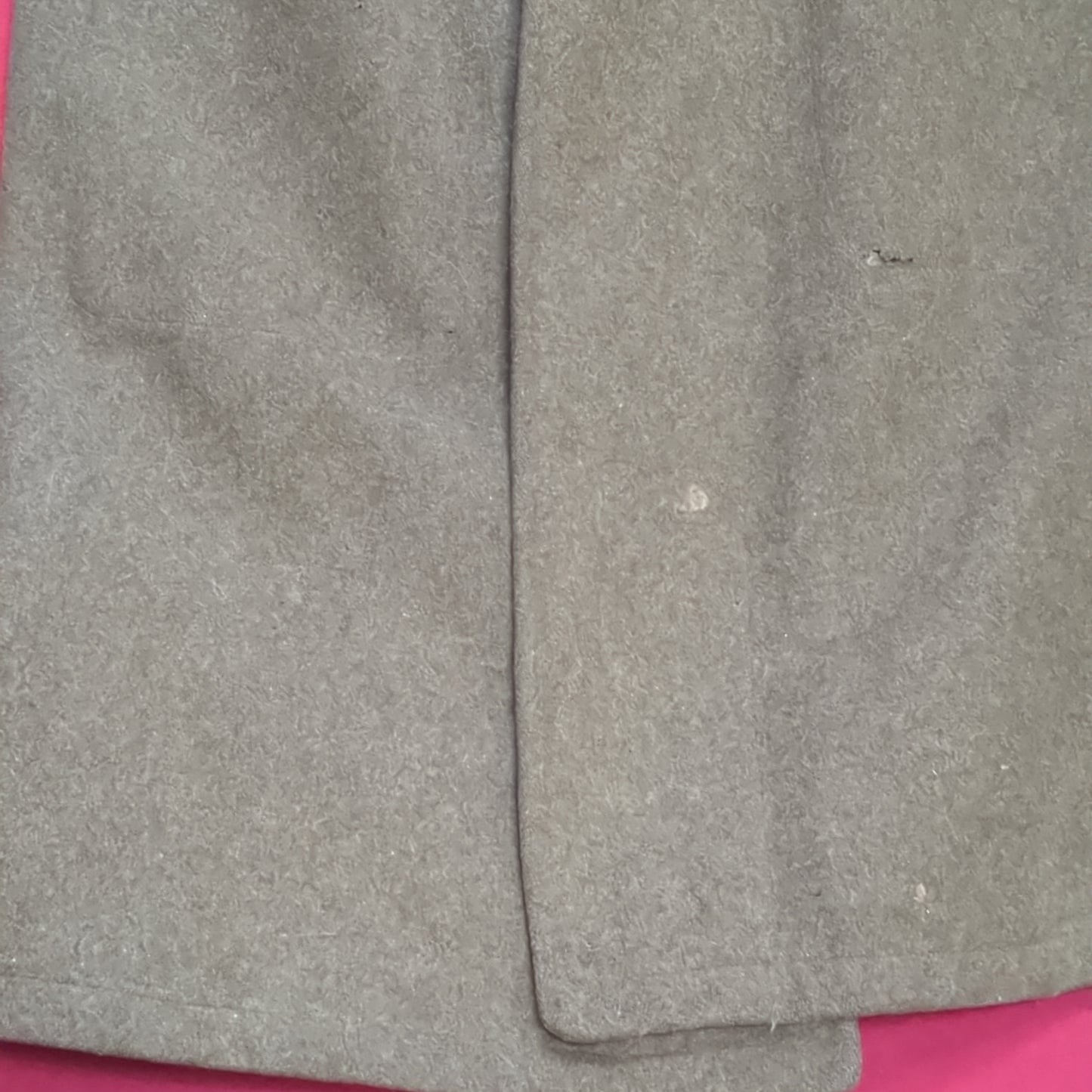 1942 38R Wool Overcoat Trench Coat (41cr-JAN162)