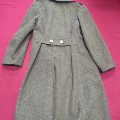 1942 38R Wool Overcoat Trench Coat (41cr-JAN162)