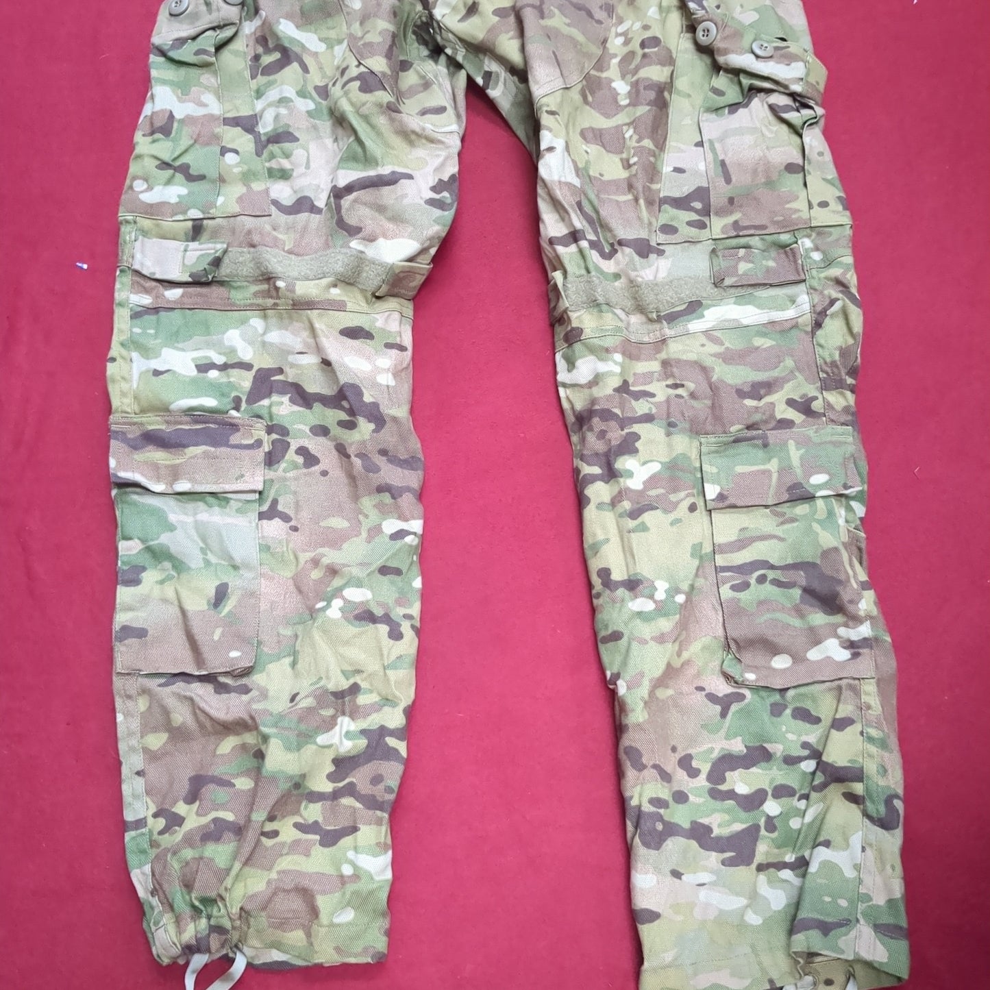 US Army Medium Long Combat OCP Multicam FRAC Pants w/ Knee Pads Excellent Condition (ocp11- ea07-MAR06)