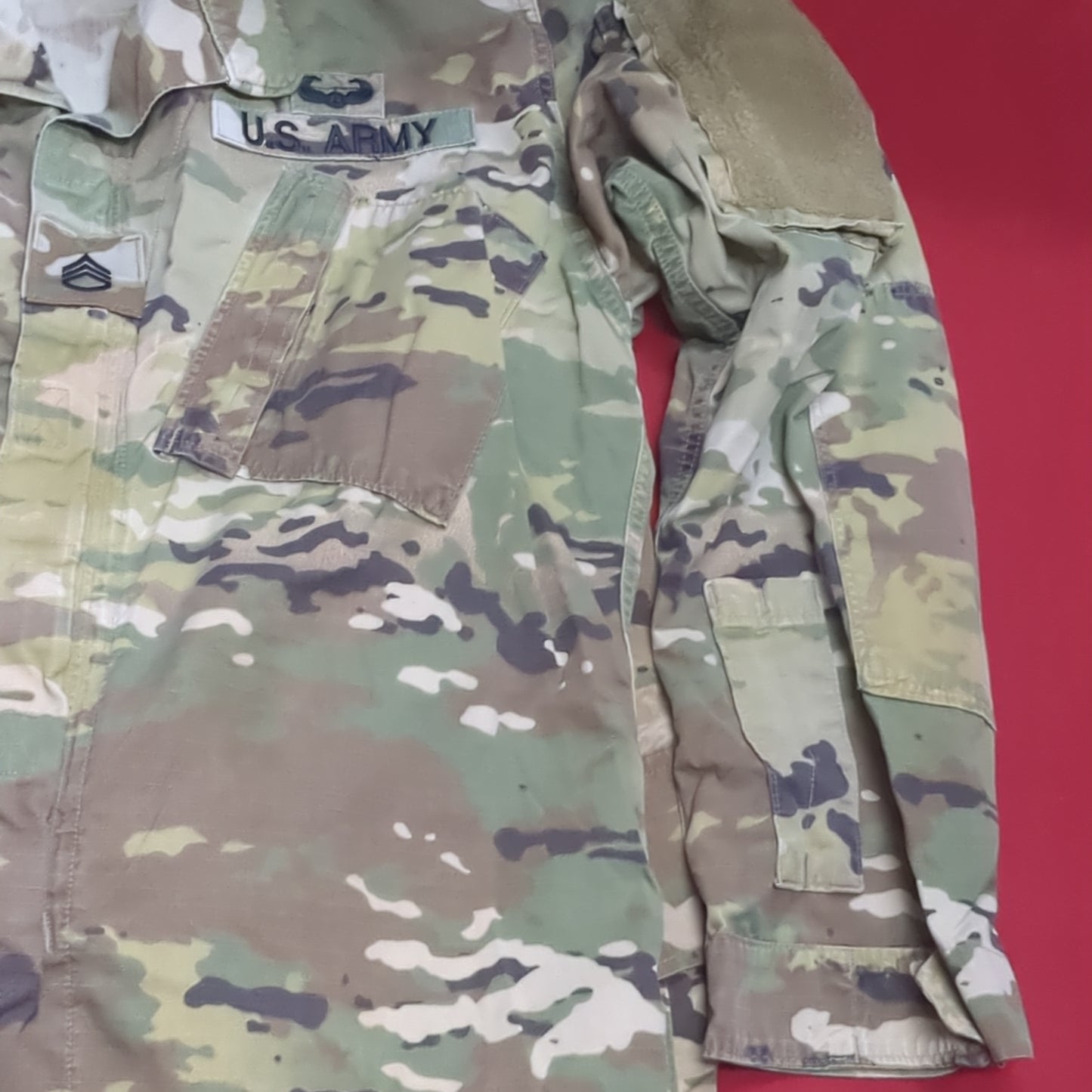 SET of US Army Medium Regular OCP Traditional Uniform Top Pants Used (ocp4- fa16-JAN194)
