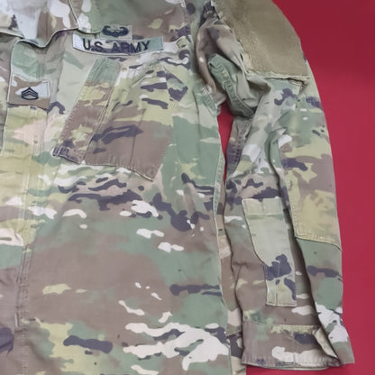 SET of US Army Medium Regular OCP Traditional Uniform Top Pants Used (ocp4- fa16-JAN194)