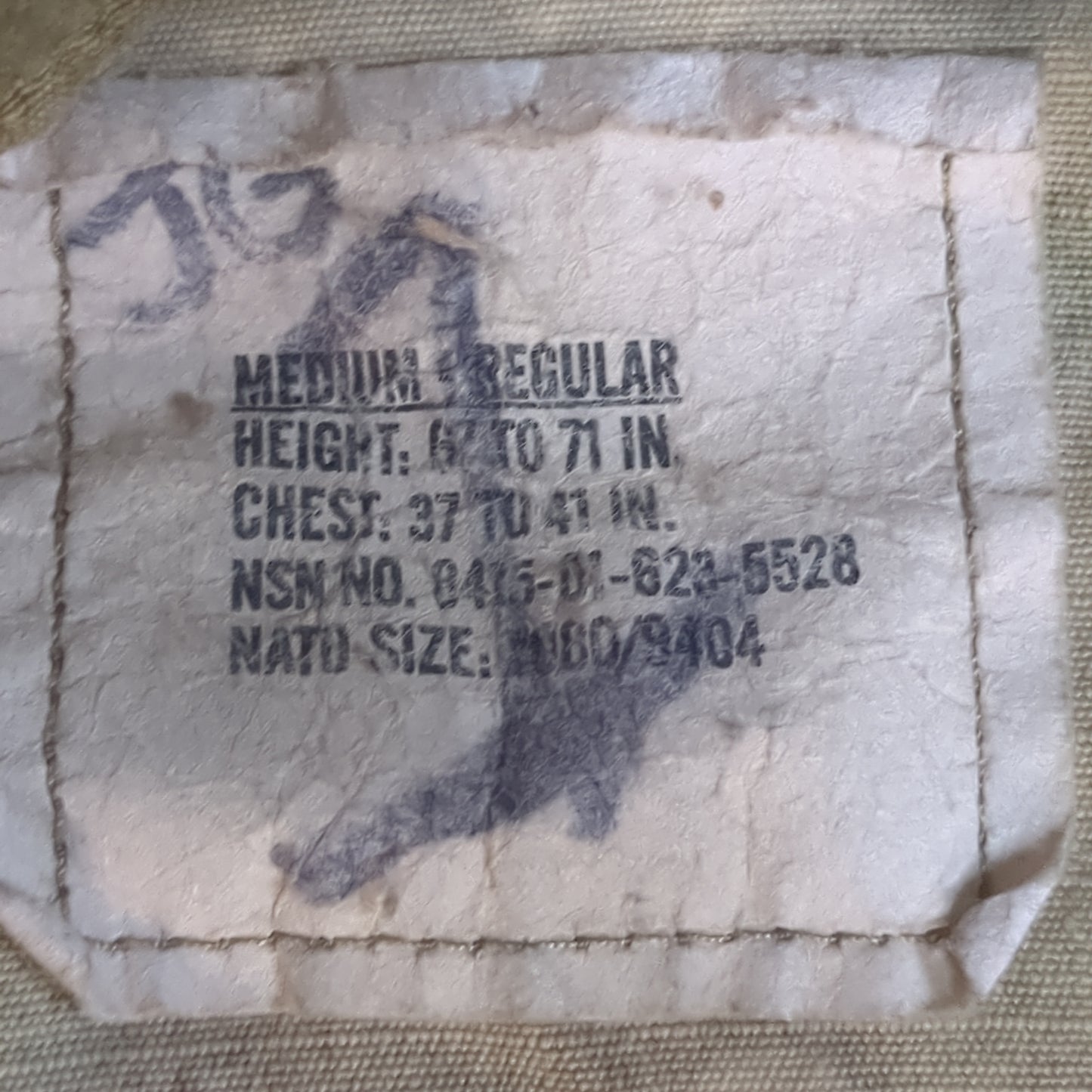 SET of US Army Medium Regular OCP Traditional Uniform Top Pants Used (ocp4- fa16-JAN194)