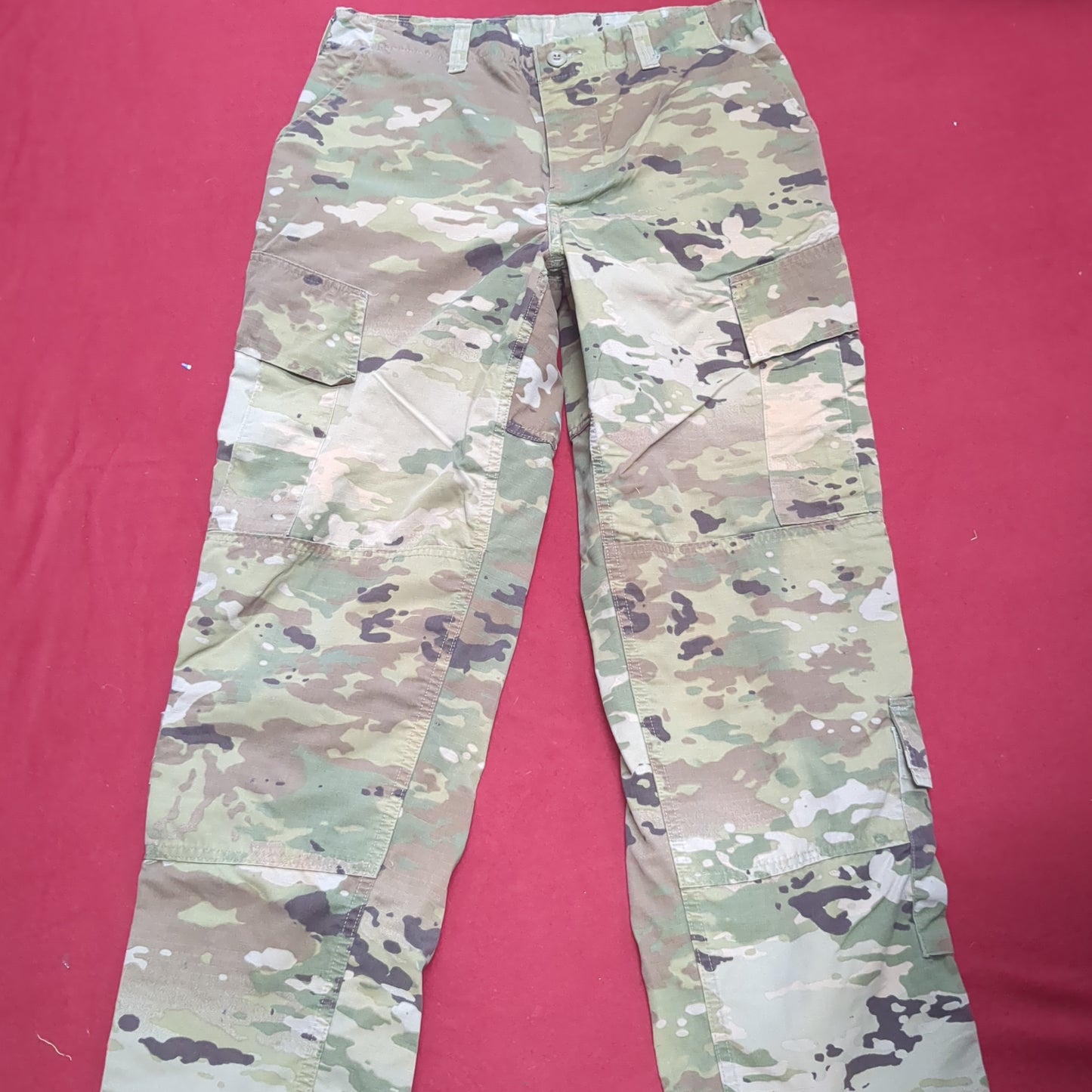 SET of US Army Medium Regular OCP Traditional Uniform Top Pants Used (ocp4- fa16-JAN194)