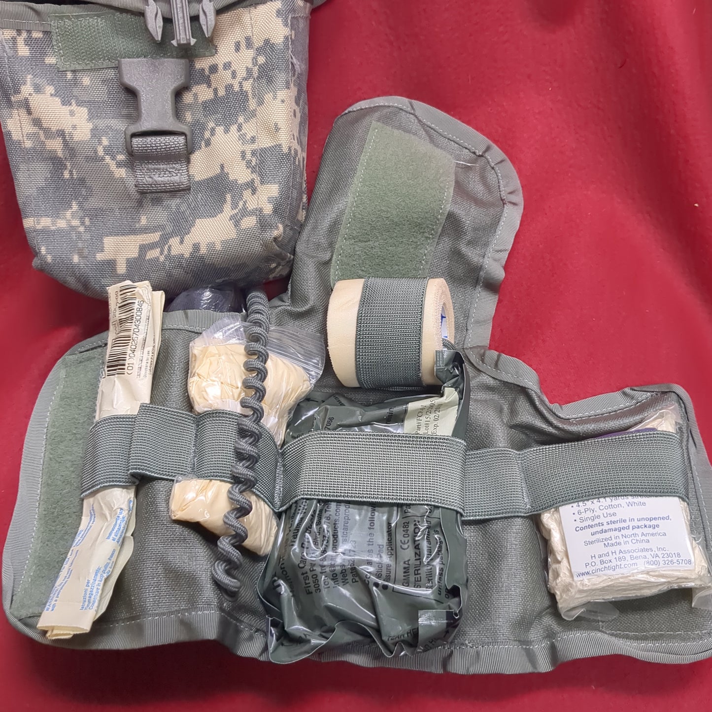 NOS US Army Improved First Aid Kit (IFAK) ACU Pattern (ac07-JAN197)