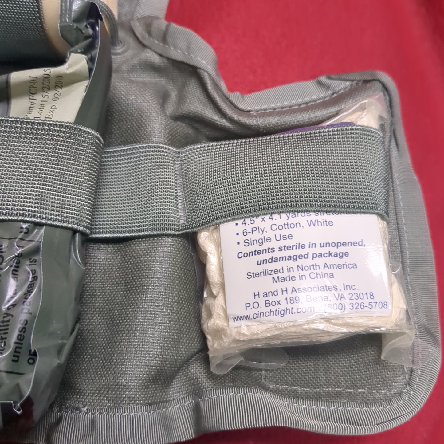 NOS US Army Improved First Aid Kit (IFAK) ACU Pattern (ac07-JAN197)