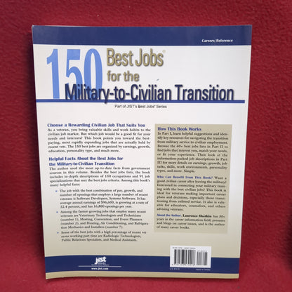 BOOK   150 BEST JOBS (MILITARY TO CIVILIAN)   (BOX50)