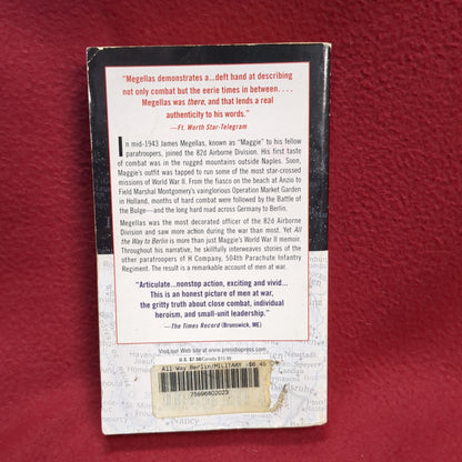 BOOK      PARATROOPER WAR/ALL THE WAY TO BERLIN        (BOX50)