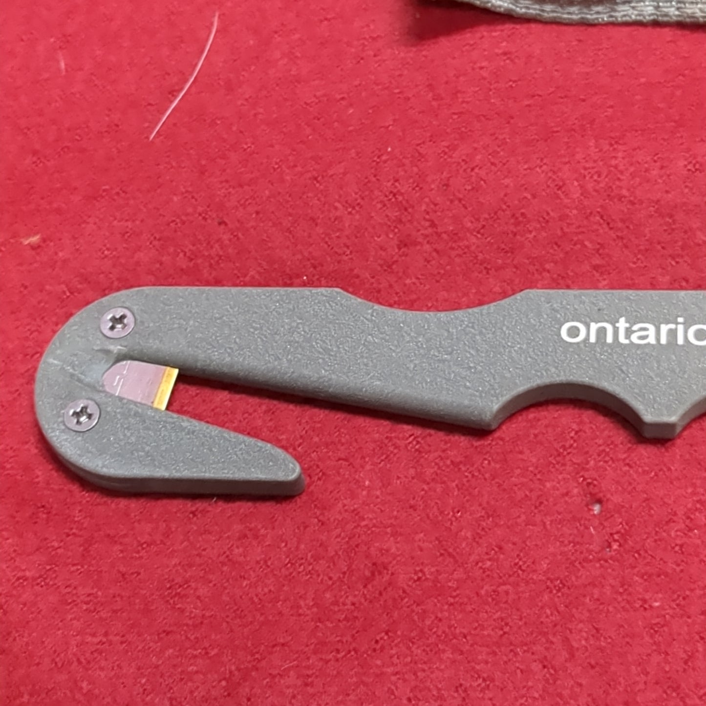 Ontario Knife Company Ontario 1433 Model 4 Strap Cutter FG (34cr-ca02-FEB19)