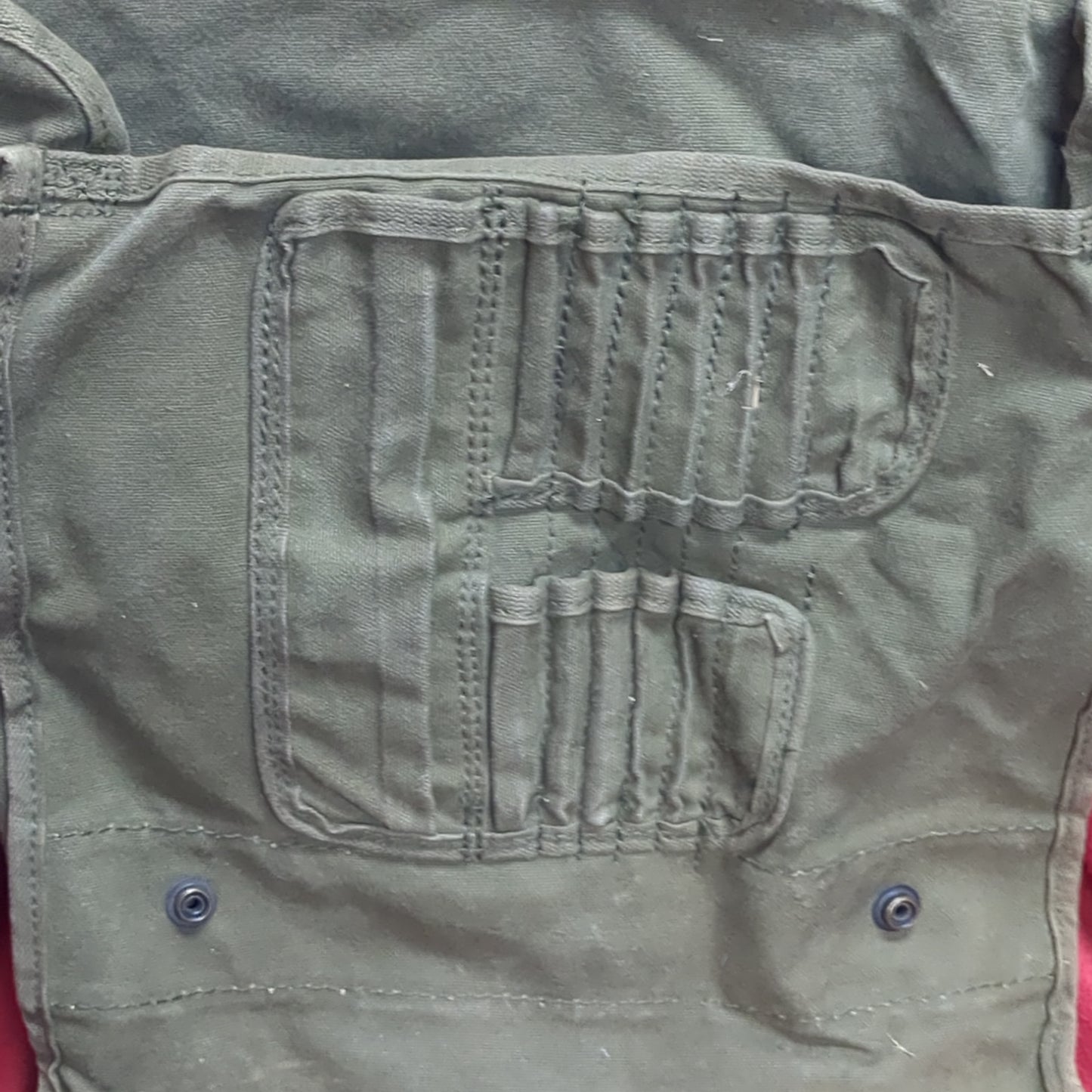 Vintage 60's US Military Bag - Medium OD  (aa09-FEB24)