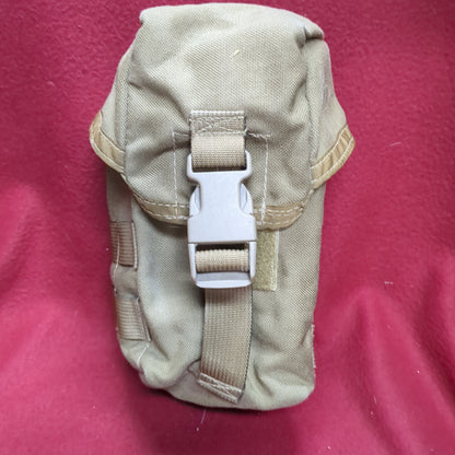 Large Multi-purpose/ Utility Pouch Coyote Brown Molle II Used (34cr-ca02-FEB31)