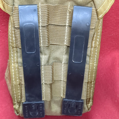 Large Multi-purpose/ Utility Pouch Coyote Brown Molle II Used (34cr-ca02-FEB31)