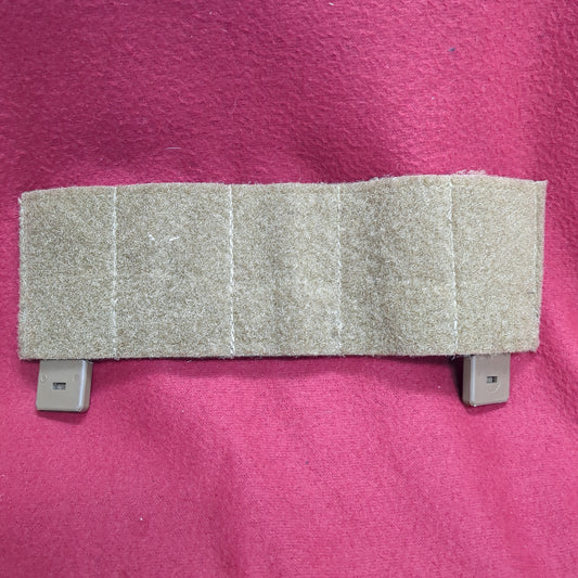 Tactical Tailor MOLLE Modular Badge/ID Patch Panel Coyote Brown Excellent Condition (34cr- ca2-FEB42)