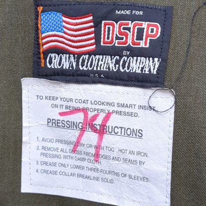 42L USMC Marine Corps Alpha Wool Service Coat (j08u)