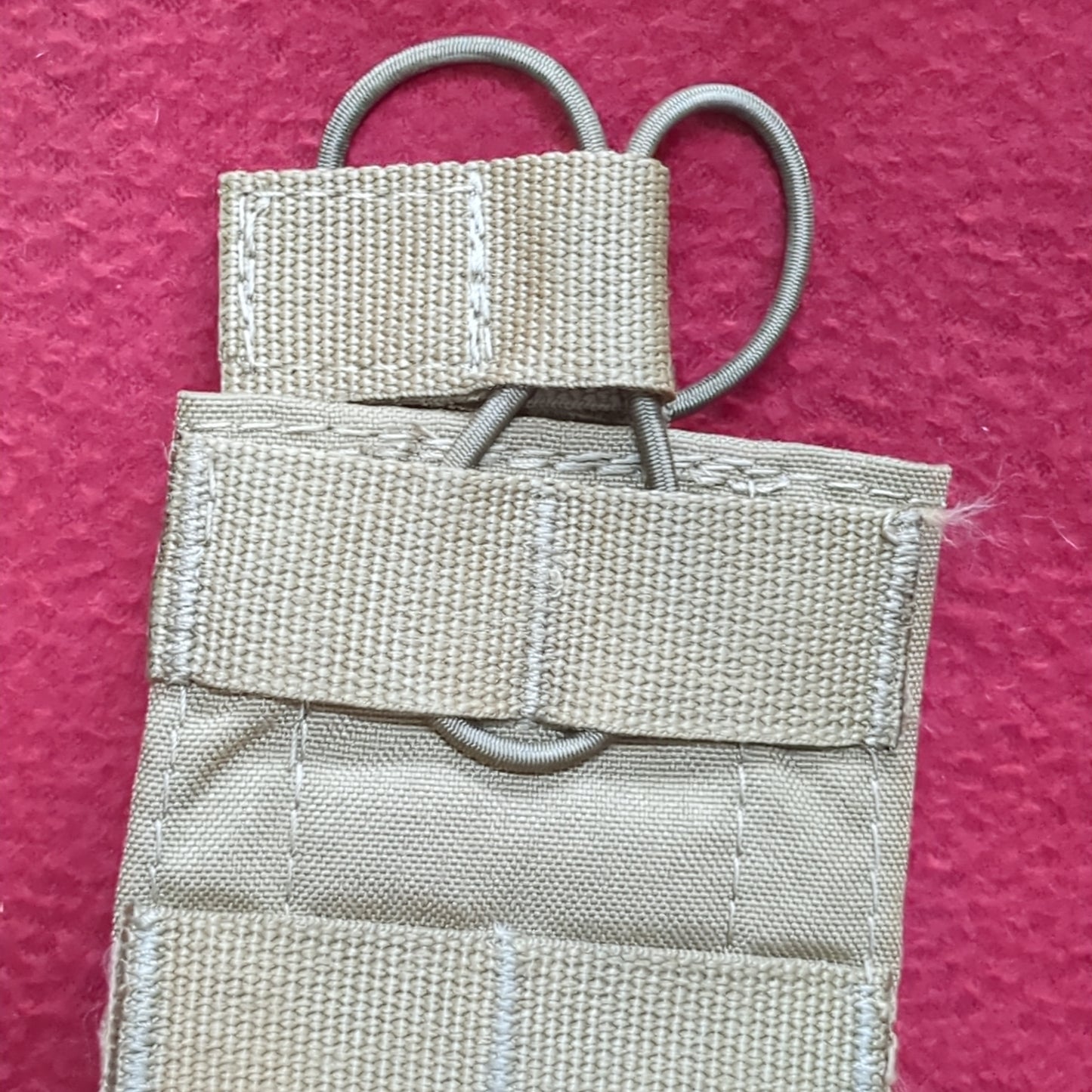 Single Molle Magazine M4 Coyote Pouch Used (34cr- ca2-FEB116)