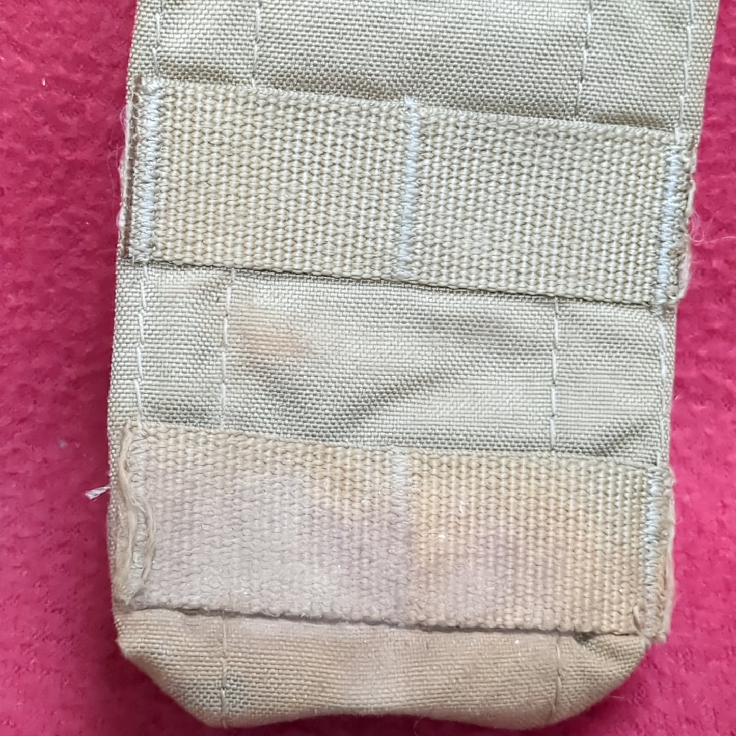 Single Molle Magazine M4 Coyote Pouch Used (34cr- ca2-FEB116)